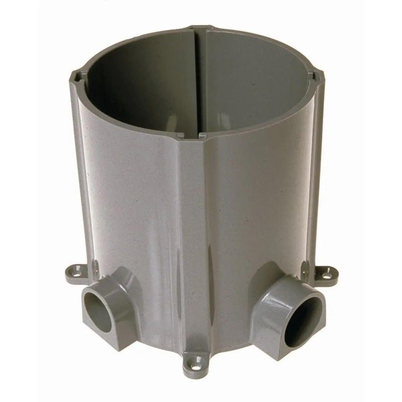 RACO 5511 Non-Metallic Floor Box For Concrete Pour, with 3/4 & 1 In. Hubs - Image 1